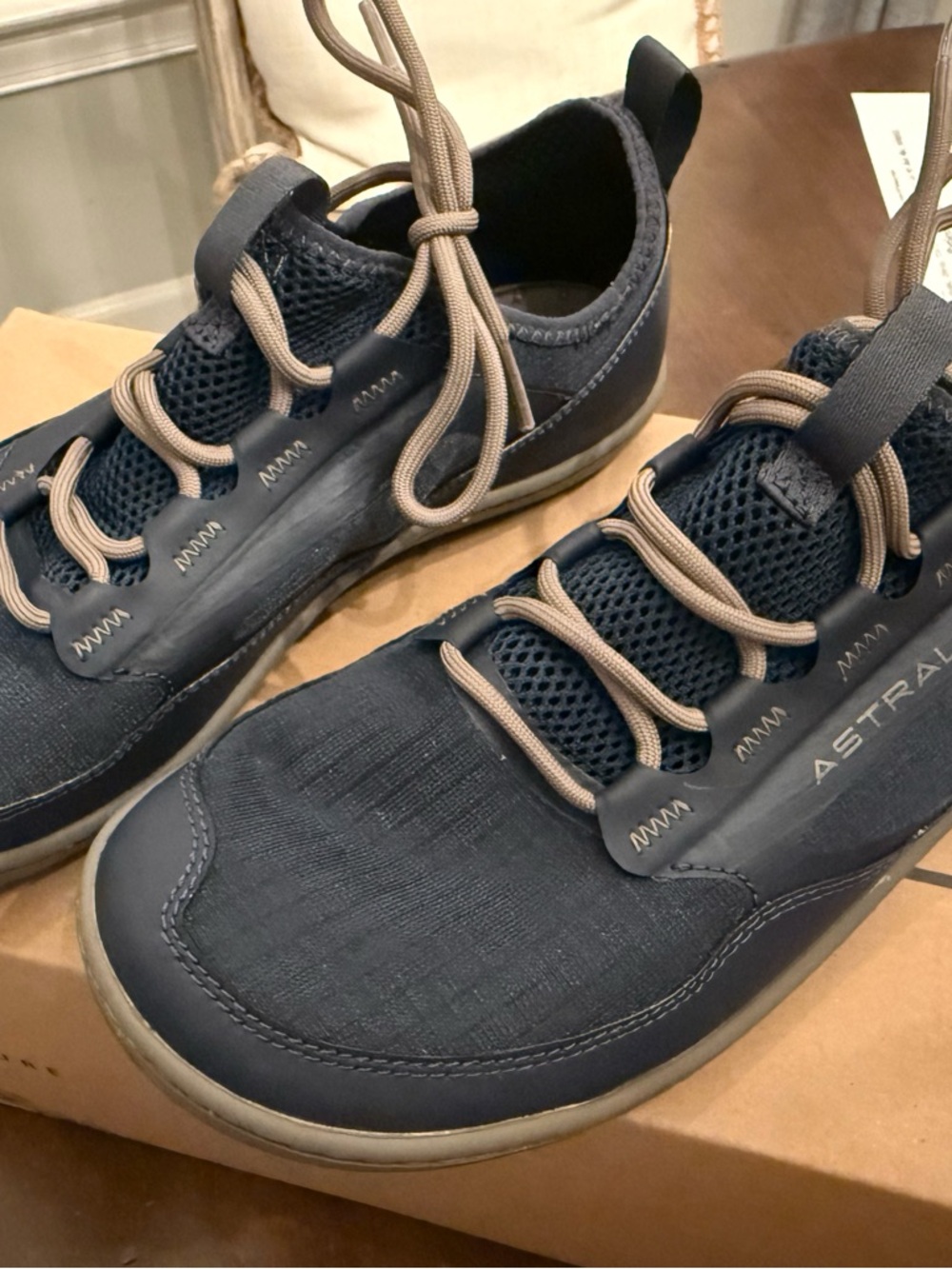 Astral Men's Loyal AC Neptune Navy Casual Lace-Up Yacht size 8 Shoes